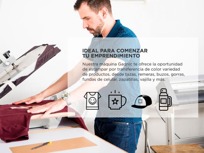 Máquina de Sublimado Estampado Gadnic MS2 Combinada Multifuncional 8 en 1 - 3