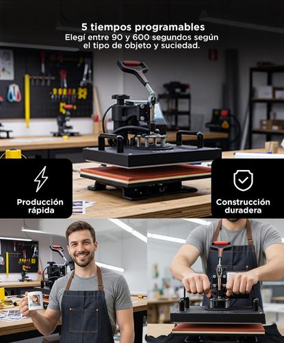 Máquina de Sublimado Estampado Gadnic MS2 Combinada Multifuncional 8 en 1 - 4