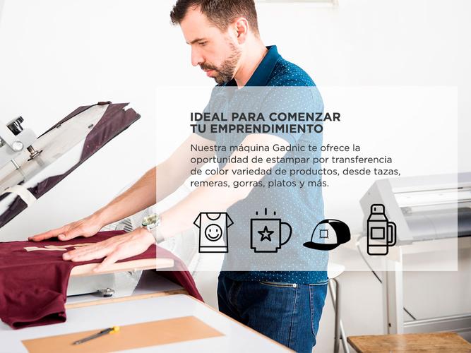 Máquina de Sublimado Combinada Gadnic MS4 Multifuncional 5 en 1 - 3