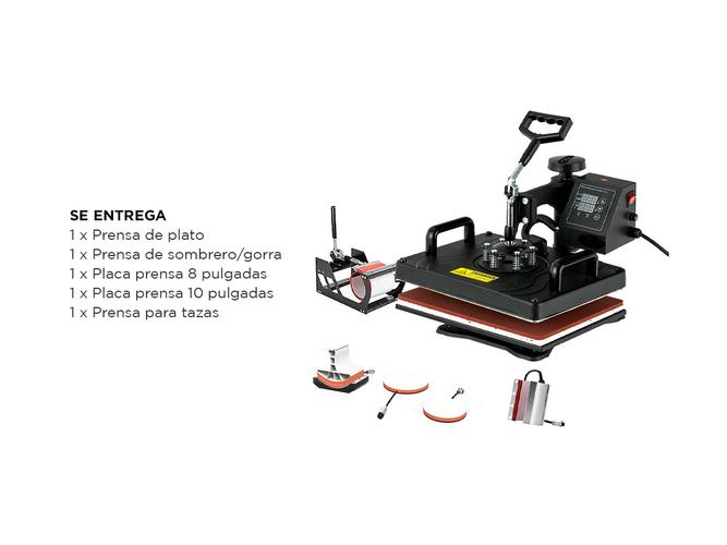 Máquina de Sublimado Combinada Gadnic MS4 Multifuncional 5 en 1 - 5