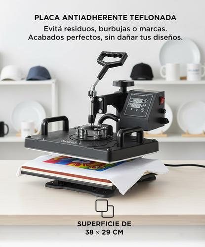 Máquina de Sublimado Combinada Gadnic MS4 Multifuncional 5 en 1 - 4