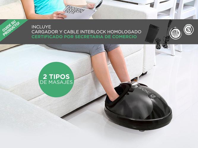 Masajeador Gadnic Foot Massage Luxury Para Pies 2 Modos Terapia Calor - 2