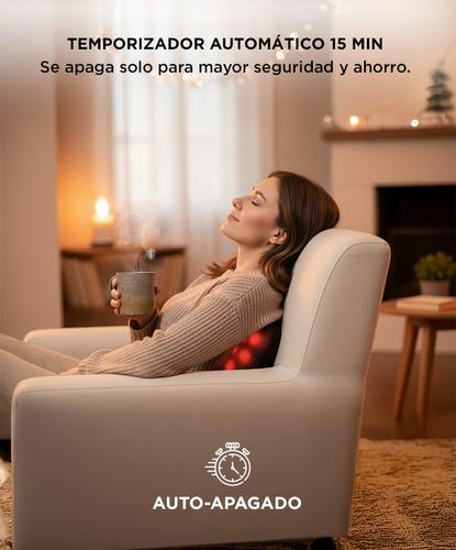 Masajeador Gadnic Wings Portátil Terapia de Calor 8 Nodos 2 Modos - 4