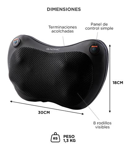 Masajeador Gadnic Wings Portátil Terapia de Calor 8 Nodos 2 Modos - 5