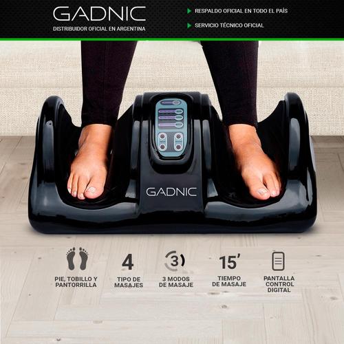 Masajeador Gadnic Healthy Feet Pies Tobillos y Pantorrillas 3 Modos Digital - 1