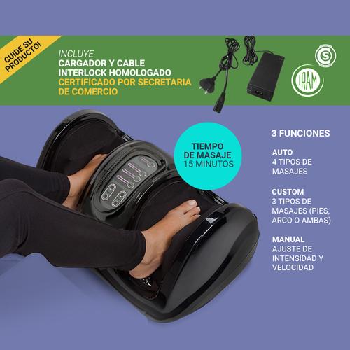 Masajeador Gadnic Healthy Feet Pies Tobillos y Pantorrillas 3 Modos Digital - 2