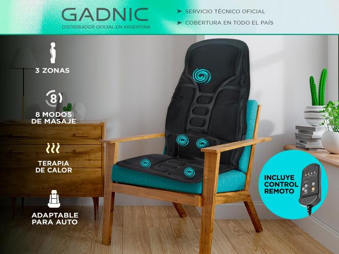Masajeador Gadnic Sauce 3 Zonas de Masaje 5 Modos Terapia de Calor - 1