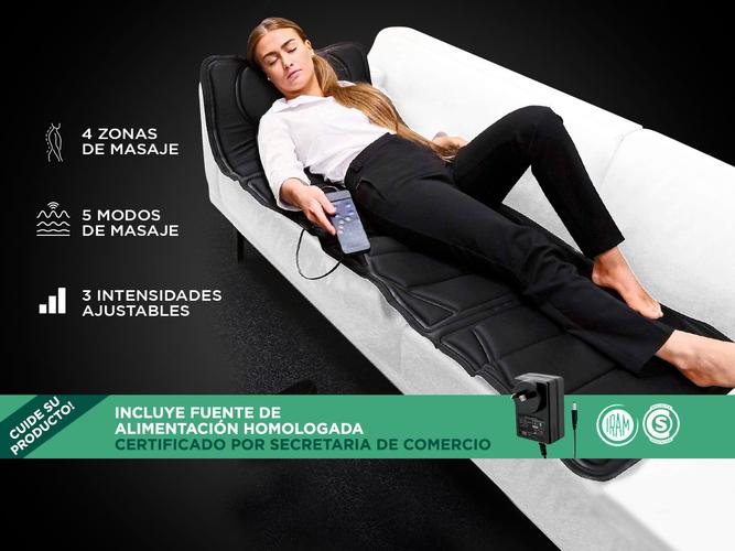 Masajeador Gadnic Mat Massager 10 Motores 5 Modos Terapia de Calor - 3