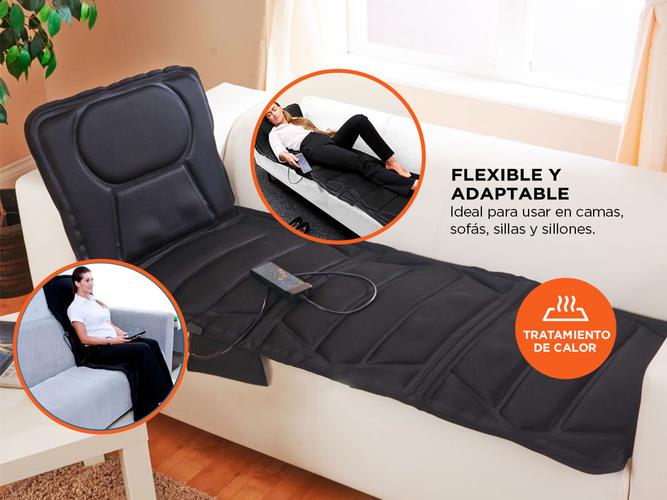 Masajeador Gadnic Mat Massager 10 Motores 5 Modos Terapia de Calor - 4