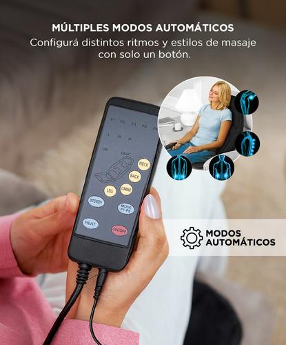 Masajeador Gadnic Mat Massager 10 Motores 5 Modos Terapia de Calor - 2