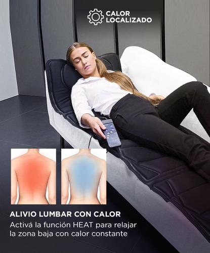 Masajeador Gadnic Mat Massager 10 Motores 5 Modos Terapia de Calor - 3