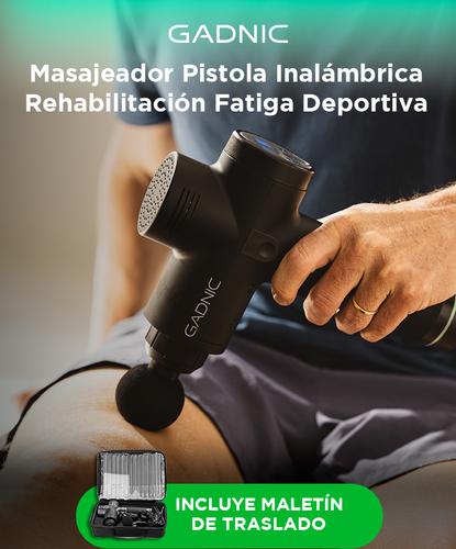 Masajeador Gadnic Massage Gun Pistola Inalámbrica Rehabilitación Fatiga Deportiva - 1