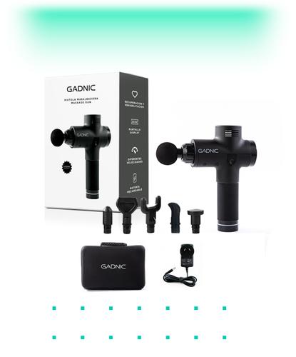 Masajeador Gadnic Massage Gun Pistola Inalámbrica Rehabilitación Fatiga Deportiva - 6