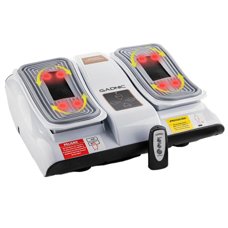 Masajeador Gadnic Jacarandá Relaja Piernas y Pies Niveles Gadnic