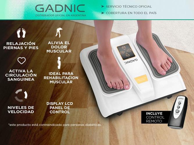 Masajeador Gadnic Jacarandá Relaja Piernas y Pies 3 Niveles - 1