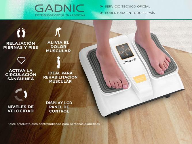 Masajeador Gadnic Jacarandá Relaja Piernas y Pies 3 Niveles Outlet - 1