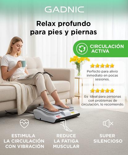Masajeador Gadnic Jacarandá Relaja Piernas y Pies 3 Niveles Outlet - 1