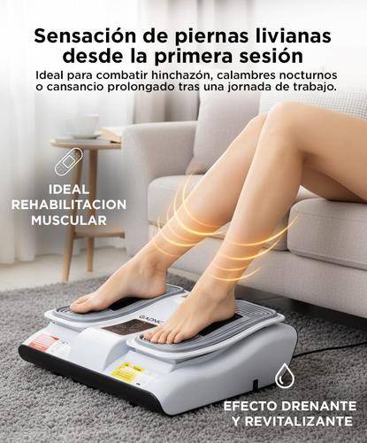 Masajeador Gadnic Jacarandá Relaja Piernas y Pies 3 Niveles Outlet - 4