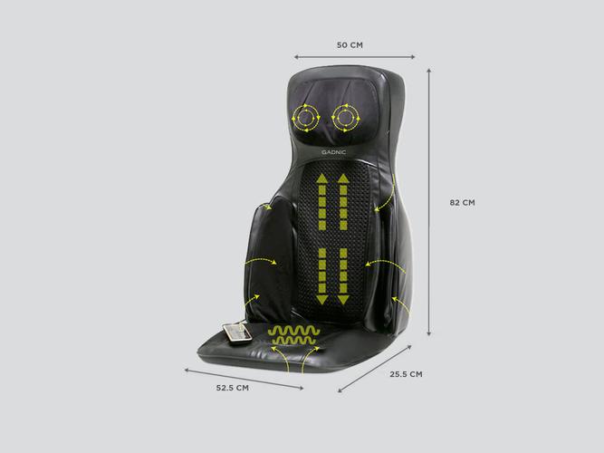 Asiento Masajeador Gadnic CIPRES Cuello Espalda Outlet - 4