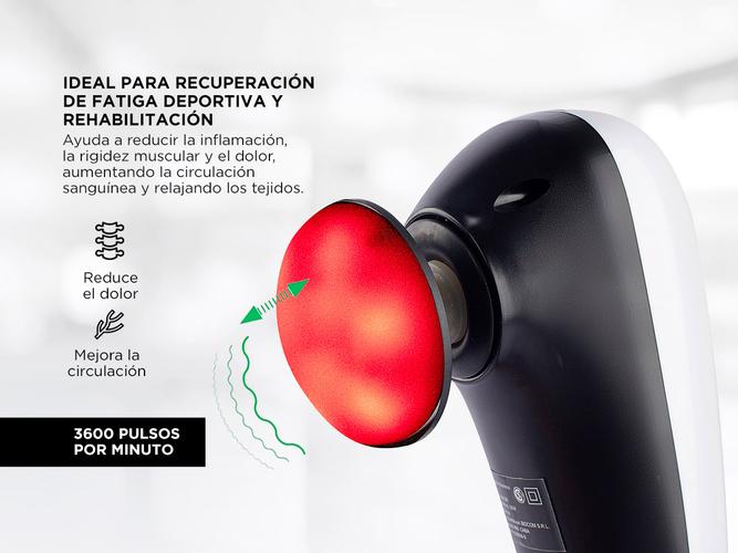 Masajeador Gadnic MAS28 De Mano Cuerpo Completo 6 Velocidades Terapia De Calor - 4
