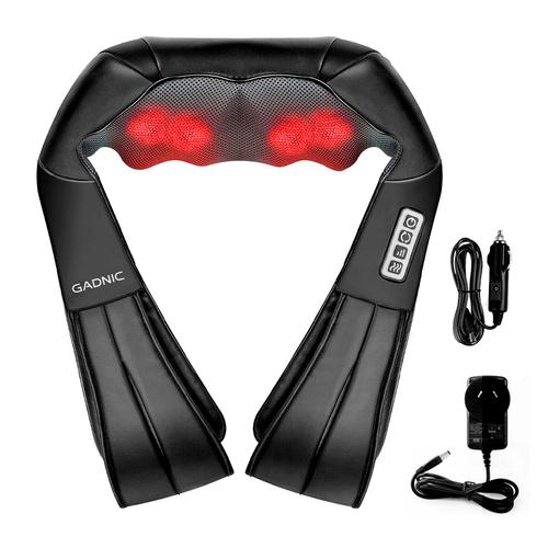 Masajeador Gadnic Ombu Cervical y Lumbar Shiatsu Terapia de Calor - 0