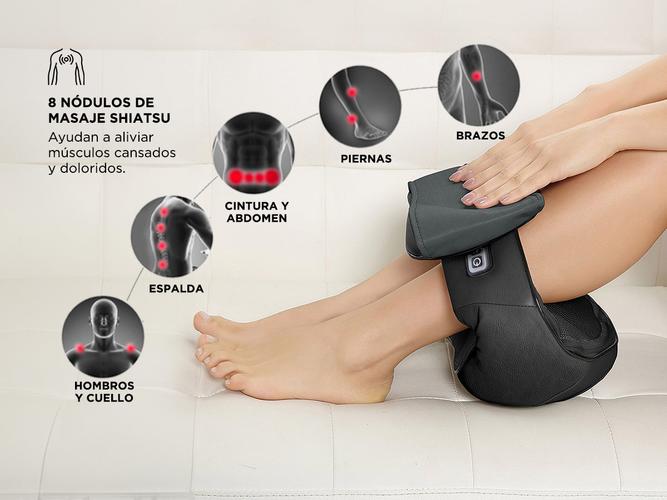 Masajeador Gadnic Ombu Cervical y Lumbar Shiatsu Terapia de Calor - 2