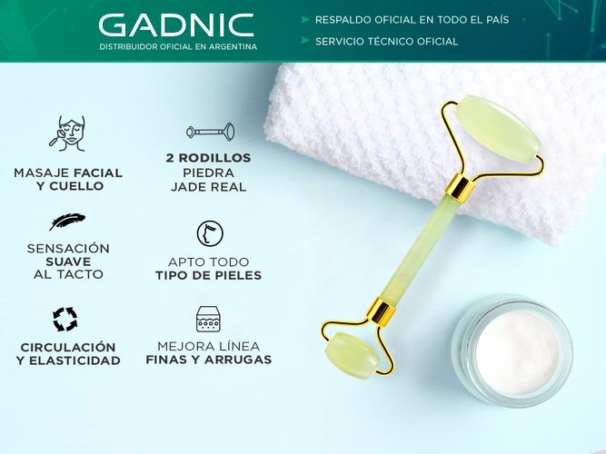Masajeador Facial Corporal Gadnic Verde Jade - 1