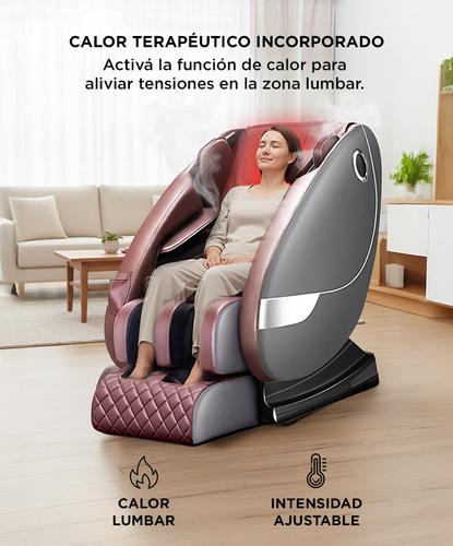 Sillón Masajeador Gadnic Titanium Masaje Cuerpo Completo Terapia De Calor Bluetooth - 3