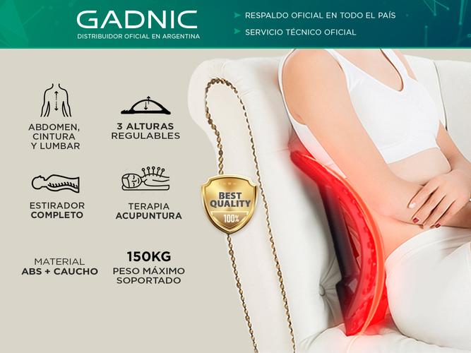 Masajeador Gadnic Acupuntura Elongador de Espalda Completa Regulable - 1