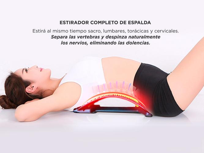 Masajeador Gadnic Acupuntura Elongador de Espalda Completa Regulable - 2