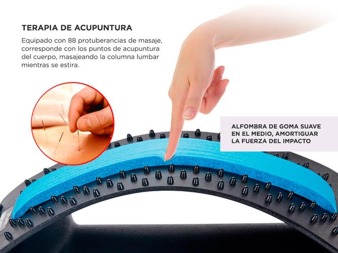 Masajeador Gadnic Acupuntura Elongador de Espalda Completa Regulable - 4