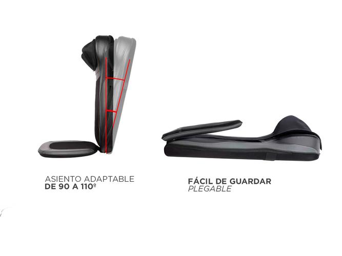 Asiento Masajeador Gadnic Acacia Shiatsu Terapia de Calor - 5