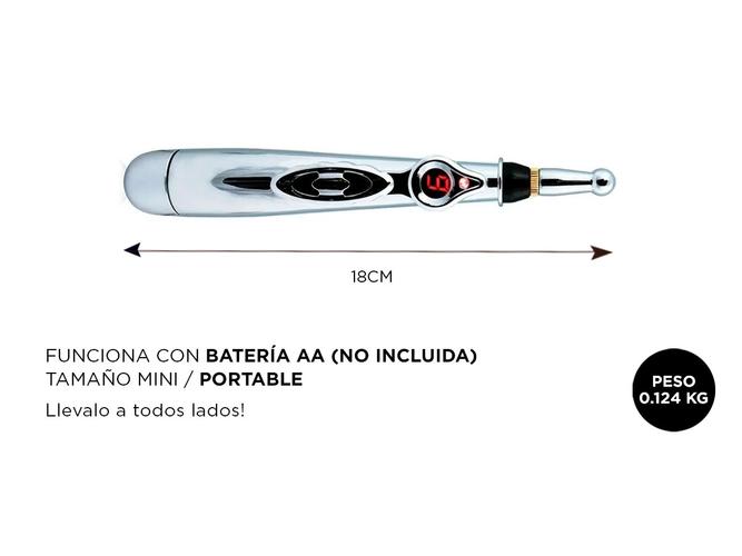 Pluma Electro Masajeador Gadnic Acupuntura Terapia - 5