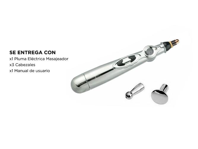 Pluma Electro Masajeador Gadnic Acupuntura Terapia - 6