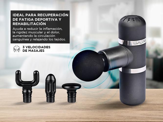 Pistola Masajeadora Gadnic Gunax Fisioterapia de Alta Intensidad - 2