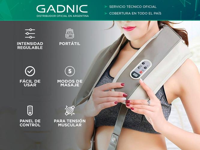 Masajeador Eléctrico Gadnic de Cuello y Espalda - 1