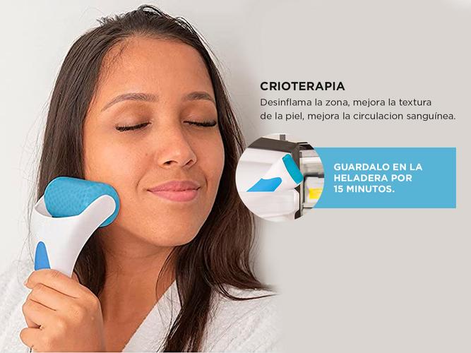 Rodillo Masajeador de Hielo MASAJ140 Gadnic Relajante Facial Y Coporal - 2