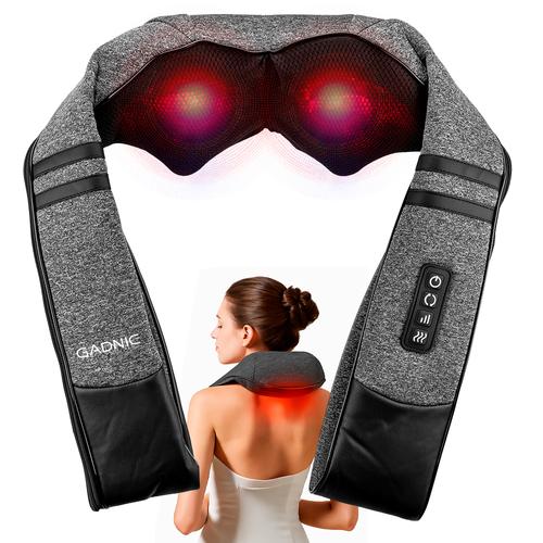 Masajeador De Cuello Gadnic Yapeyú Cervical Recargable Shiatsu - 0