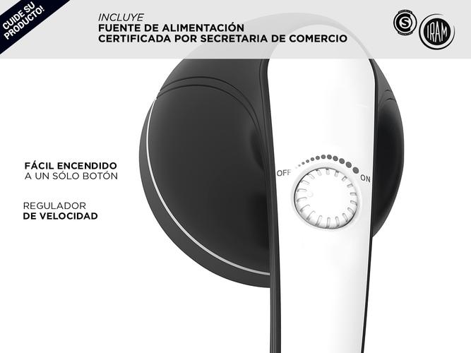 Masajeador Gadnic M143-7 De Mano  - 4