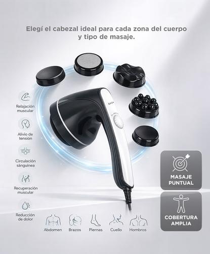 Masajeador Gadnic M143-7 De Mano  - 4