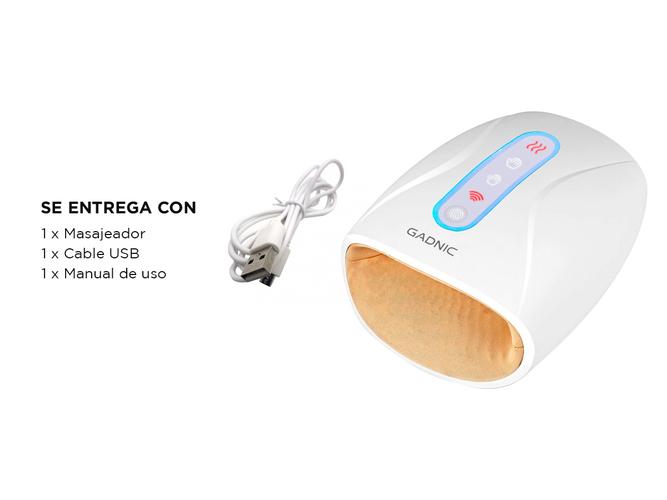 Masajeador de manos GADNIC MAS8090RE 8W calor - 6