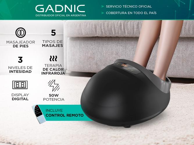 Masajeador de Pies Eléctrico Gadnic Con Terapia de Calor  Usado - 1