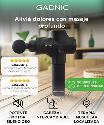 Pistola Masajeadora Gadnic 30 velocidades Outlet - 1