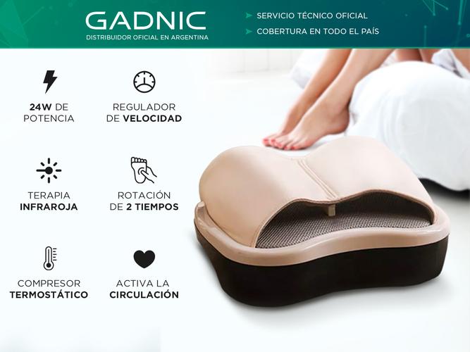 Masajeador de Pies Gadnic M154XDF Terapia De Presión Y Circulación - 1