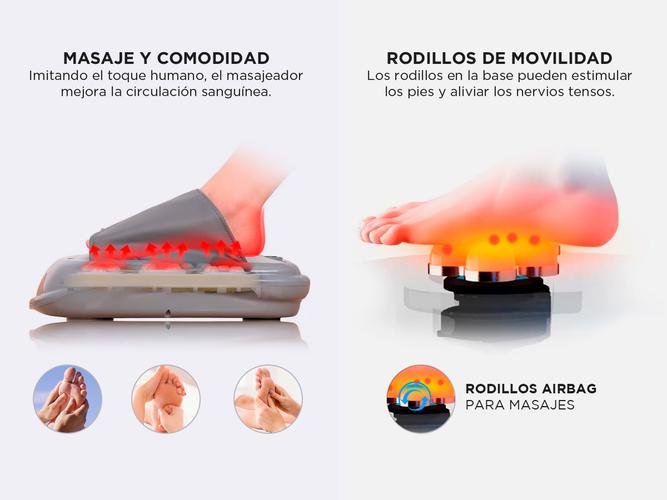 Masajeador de Pies Gadnic M154XDF Terapia De Presión Y Circulación - 3