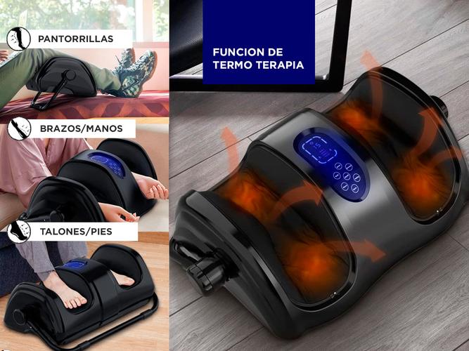 Masajeador De Pies Gadnic Eléctrico Con Tecnología de Calor y Control Remoto - 4