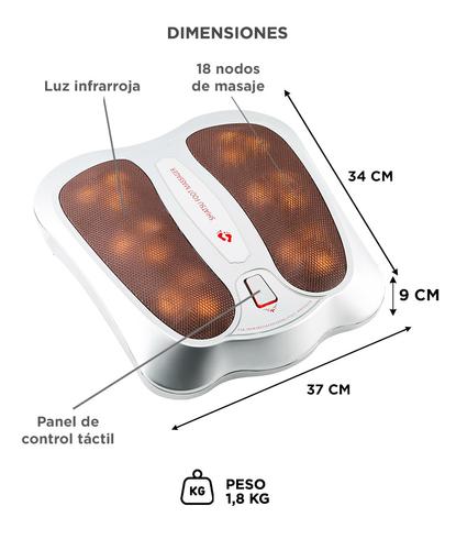Masajeador Gadnic para Pies 18 Nudos - 5