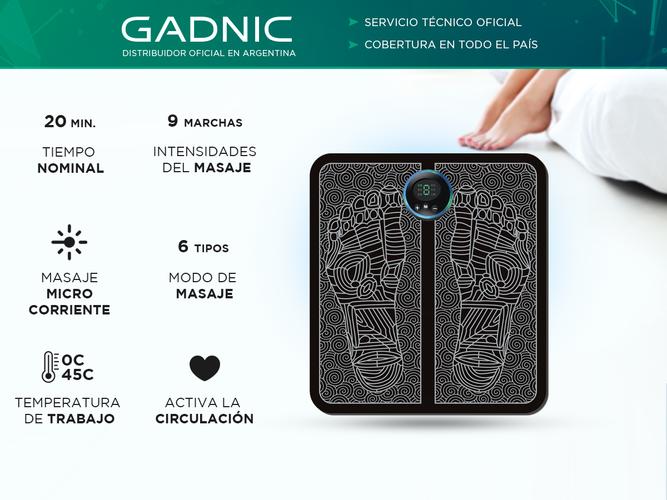 Masajeador de Pies Recargable Gadnic SJSIE91 De Acupuntura De Pulso - 1