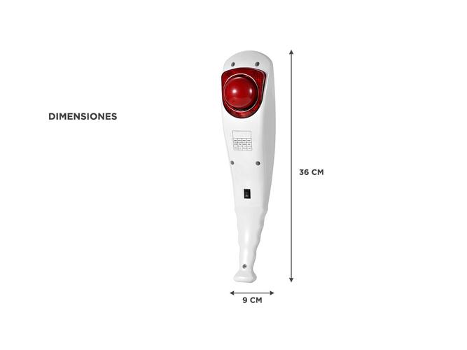 Masajeador de Mano Gadnic Corporal + 4 Cabezales Intercambiables  - 5
