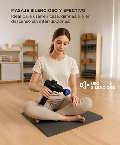 Pistola Masajeadora Gadnic Recargable 6 Niveles - 4